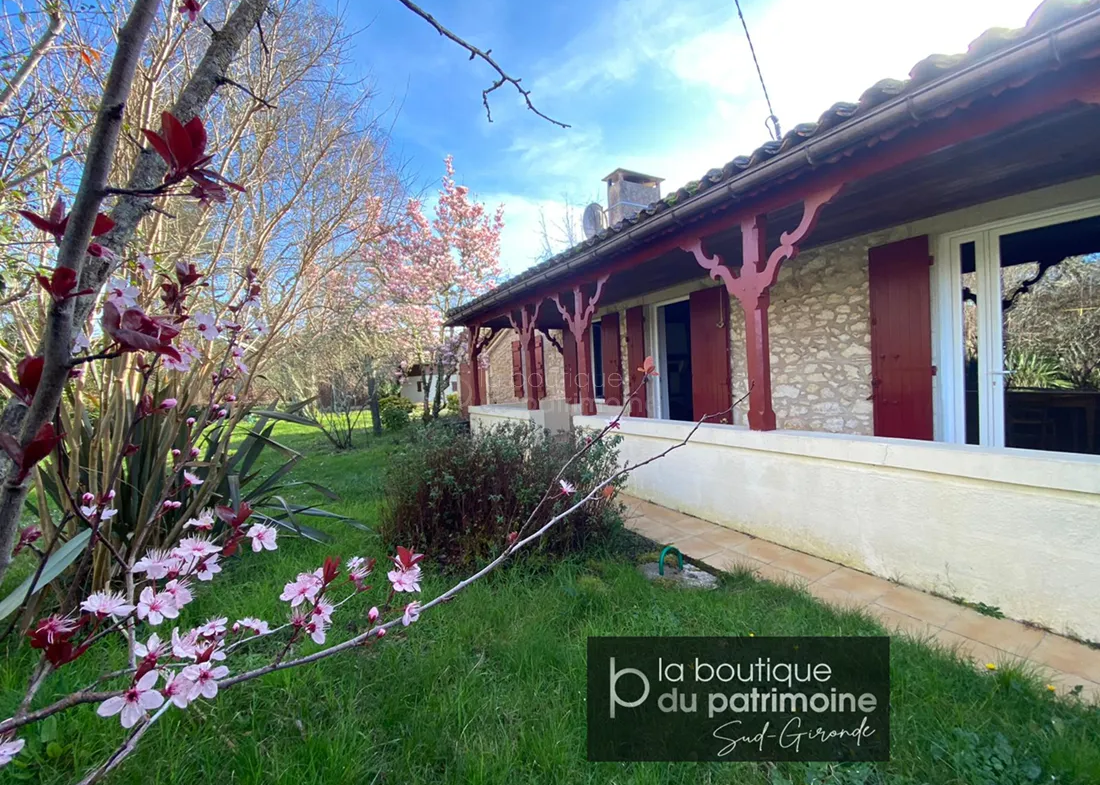 Propriété charmante en pierre à Grignols - 178 m² sur 4,5 hectares 