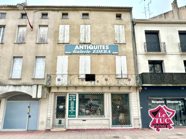 Immeuble de charme à vendre en centre-ville de Villeneuve-sur-Lot