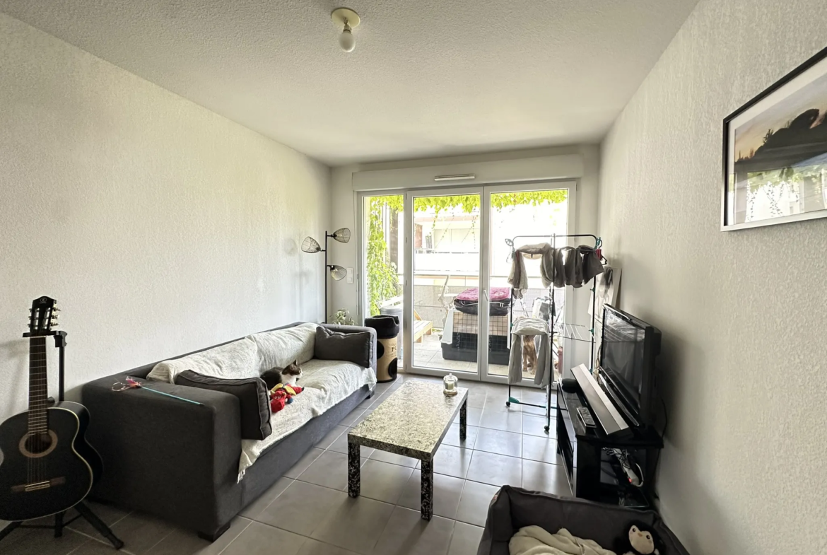 À vendre : Appartement T2 de 38.25 m² à Toulouse (31400) 