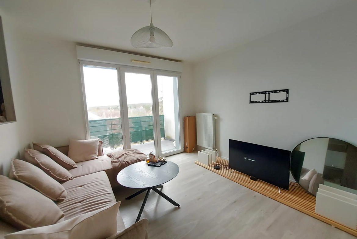 Vendu Loué : Appartement T2 avec Balcon à Rosny-sur-Seine 