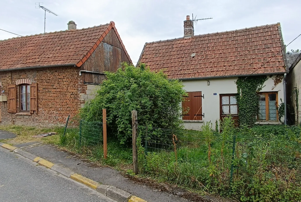 Lot de 2 maisons à rénover à Etinehem-Méricourt 