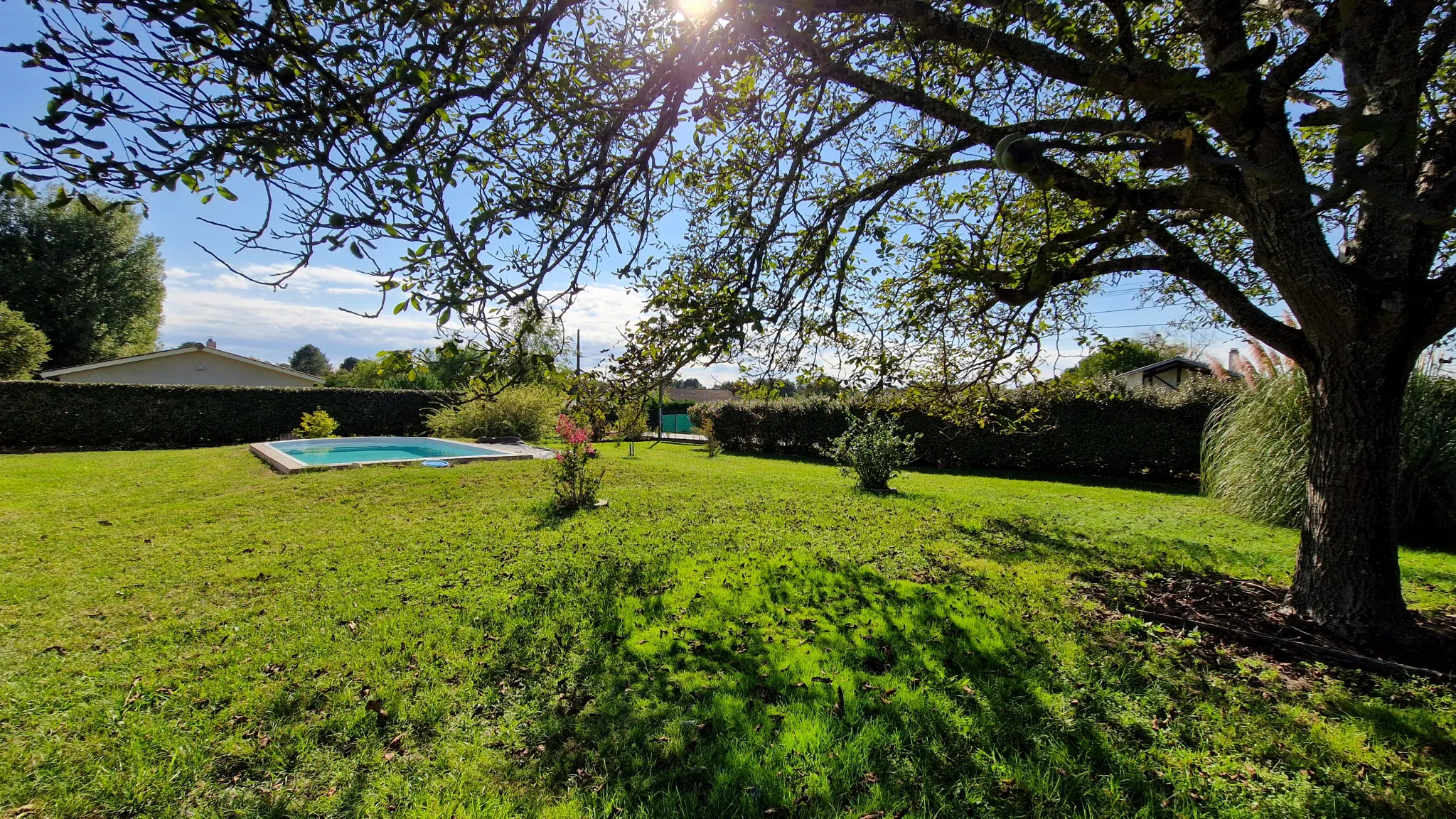 Maison contemporaine avec 3 chambres, piscine et garage double à Langon 