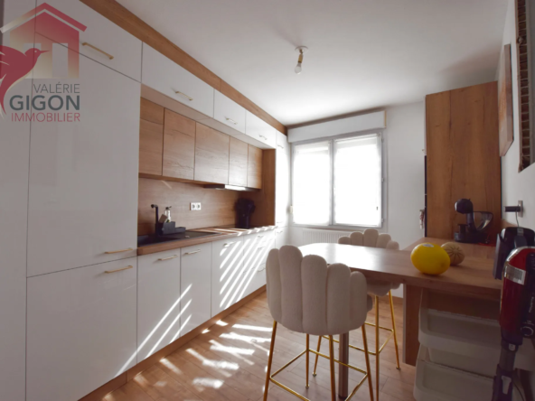 Superbe Appartement Duplex F5/6 Rénové à Sochaux avec Terrasse