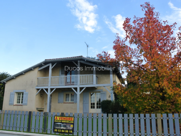 Maison Landaise à vendre à Marmande avec jardin et garage