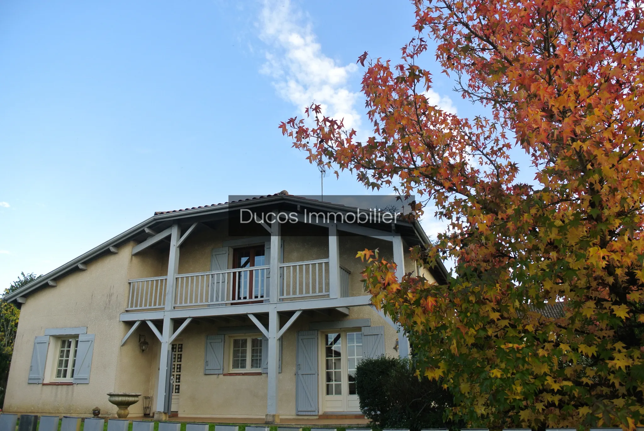 Maison Landaise à vendre à Marmande avec jardin et garage 