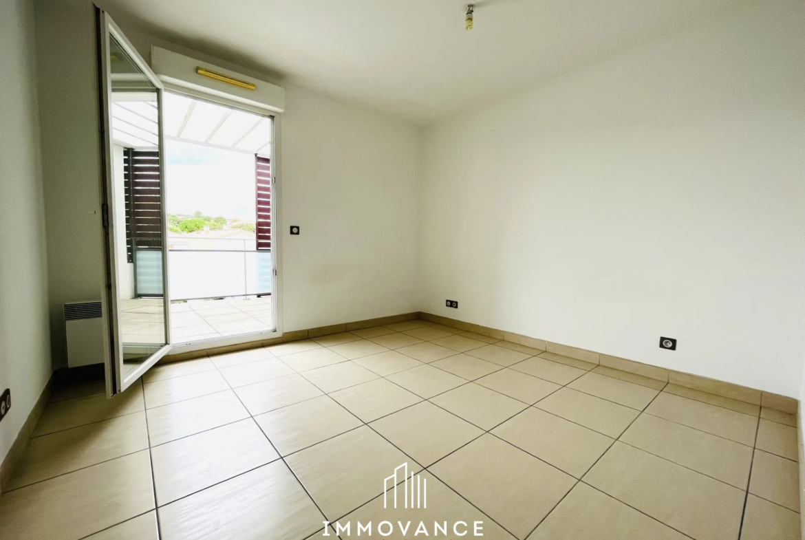 À vendre : Appartement 2 pièces à Pignan avec terrasse et parking 