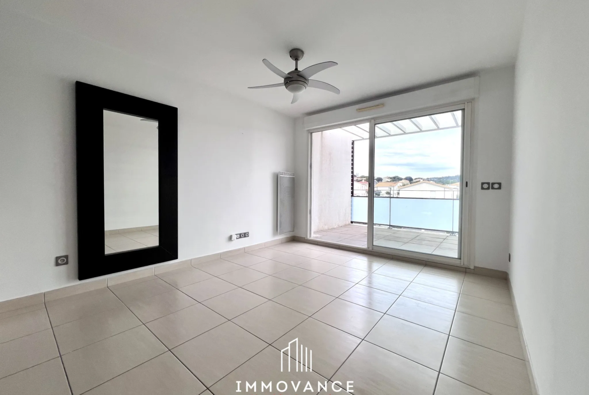 À vendre : Appartement 2 pièces à Pignan avec terrasse et parking 