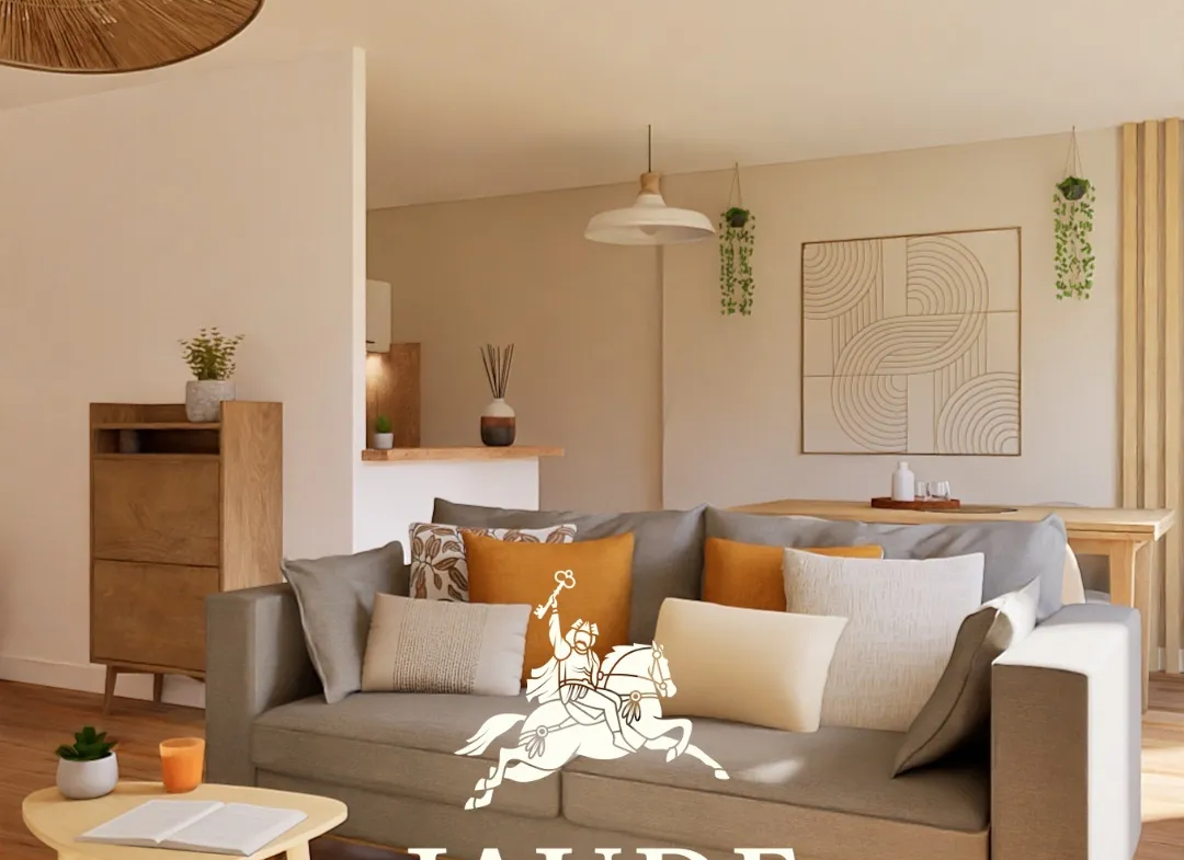 Vente appartement F4 traversant de 87.5 m² avec Terrasse et Garage à Clermont-Ferrand 