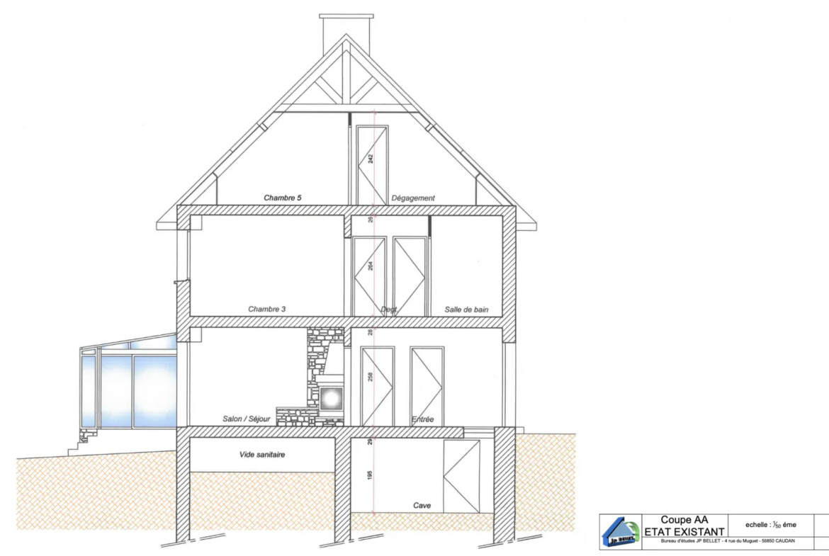 Maison de 146 m2 à rénover à Lorient avec grand terrain constructible 