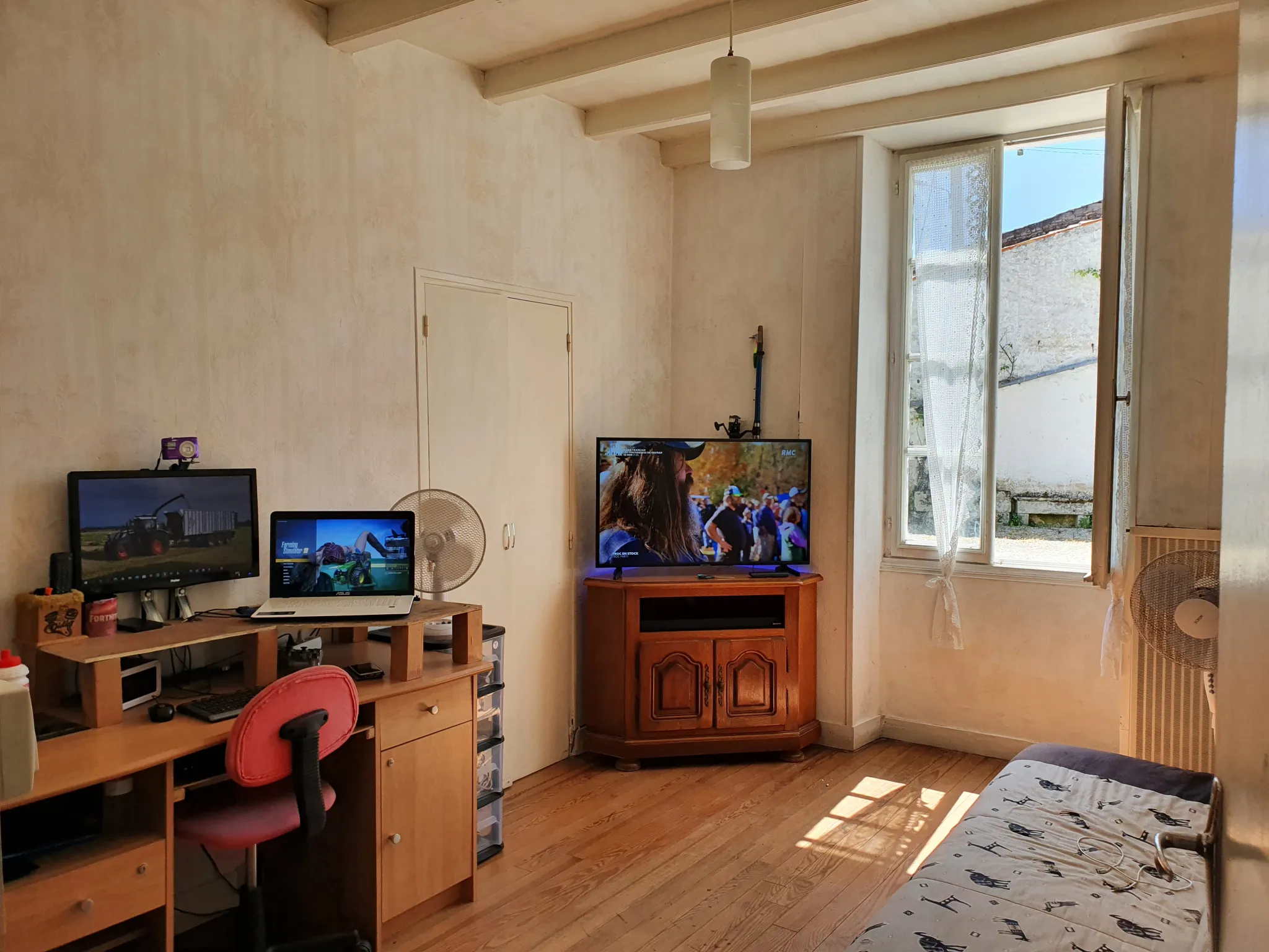 Maison de village à vendre à Matha - 2 chambres - 80 500 € FAI 