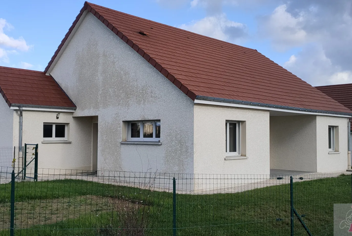 Maison individuelle plain-pied avec 3 chambres à vendre à Rochefort-sur-Nenon 