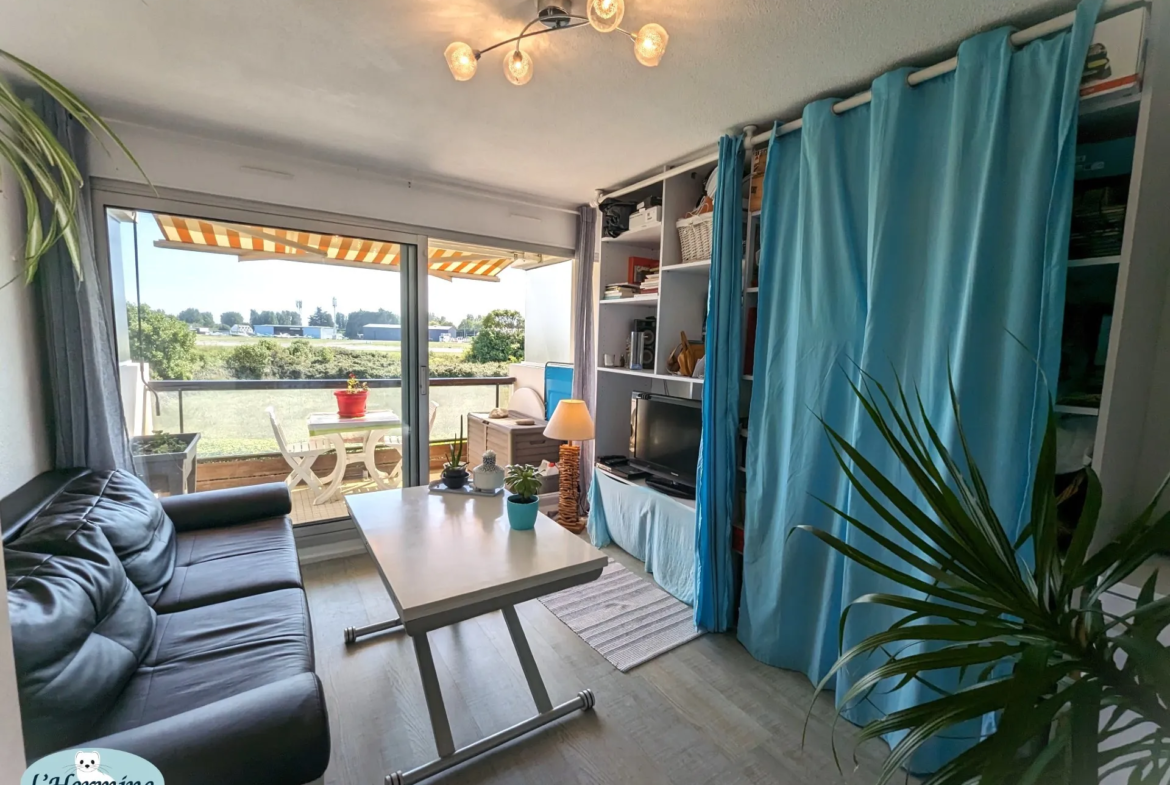 À vendre : Appartement T1 à Port Haliguen, 200 m des plages 