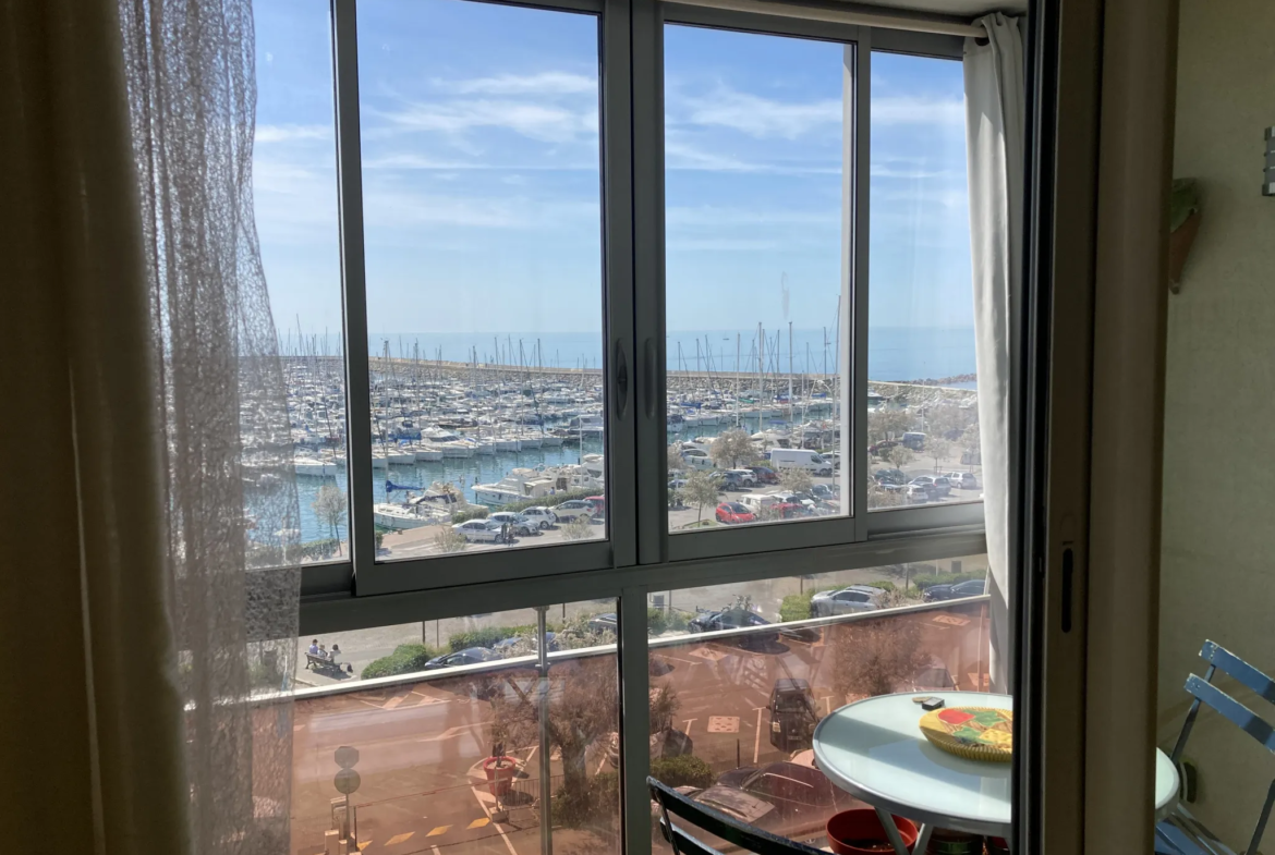 Vente appartement T2 avec vue mer à Palavas les Flots 