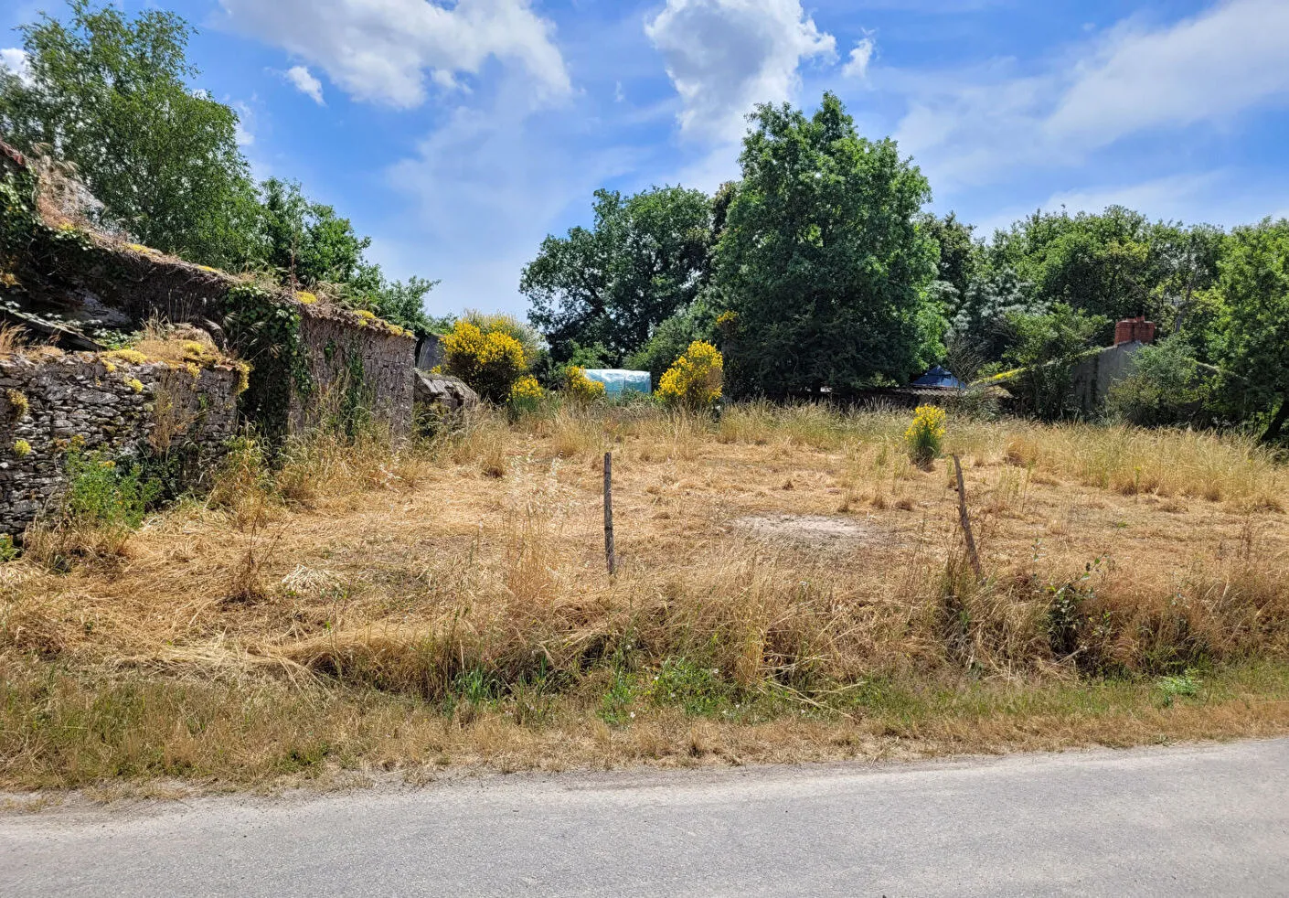 Terrain de 720 m² à Chauve avec ancien bâti à rénover 