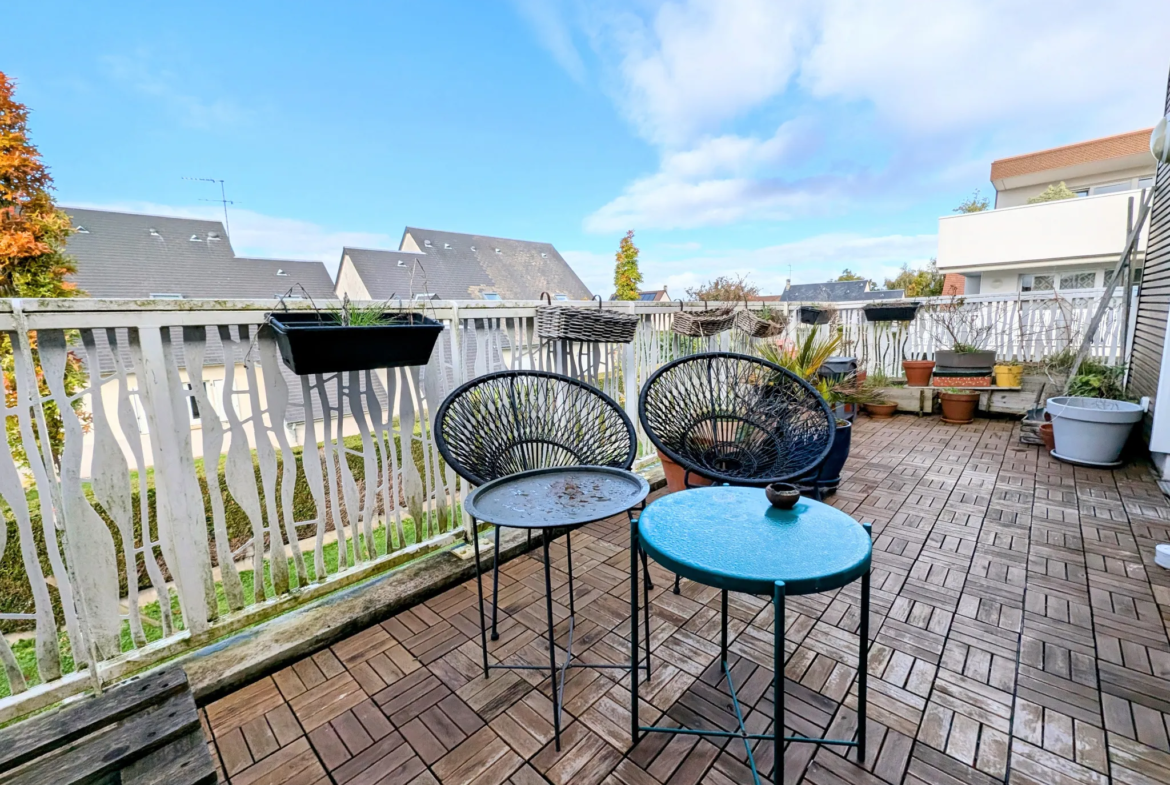 T3 à vendre avec terrasse à Bieville-Beuville - 71,3 m² 