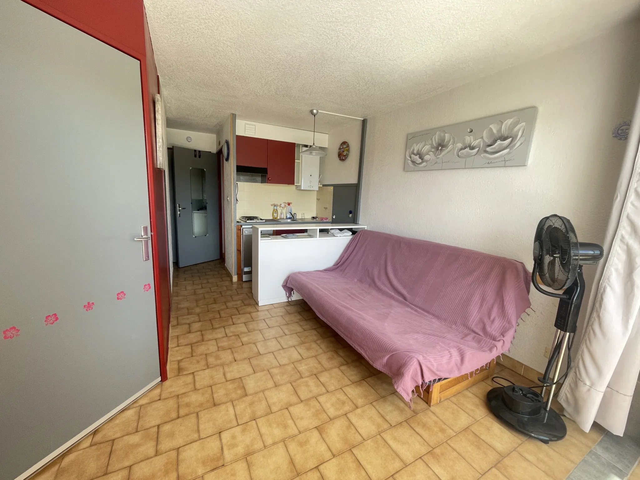 Appartement 2 pièces cabine au Cap d'Agde, proximité plage Richelieu 