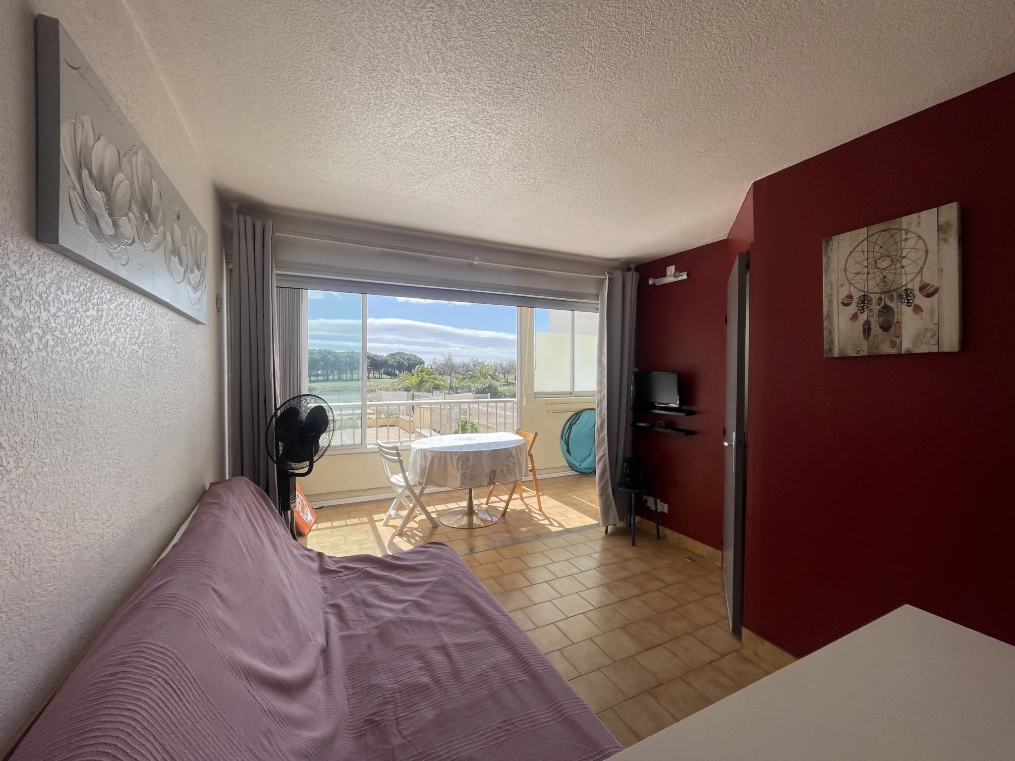 Appartement 2 pièces cabine au Cap d'Agde, proximité plage Richelieu 