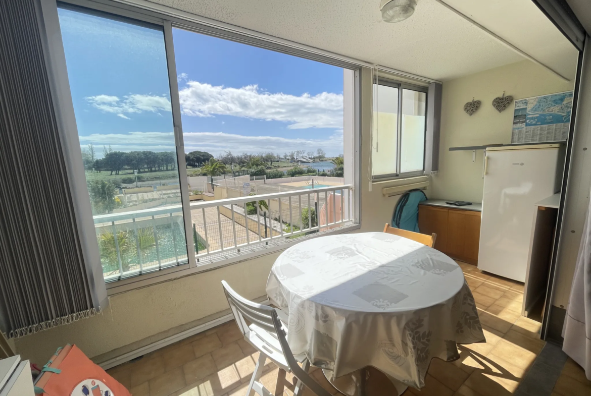 Appartement 2 pièces cabine au Cap d'Agde, proximité plage Richelieu 