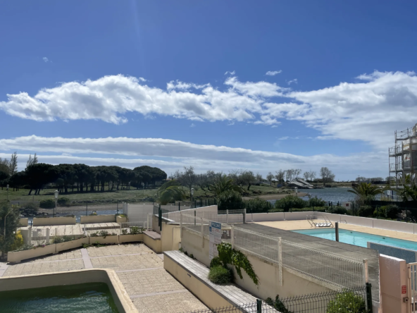 Appartement 2 pièces cabine au Cap d'Agde, proximité plage Richelieu