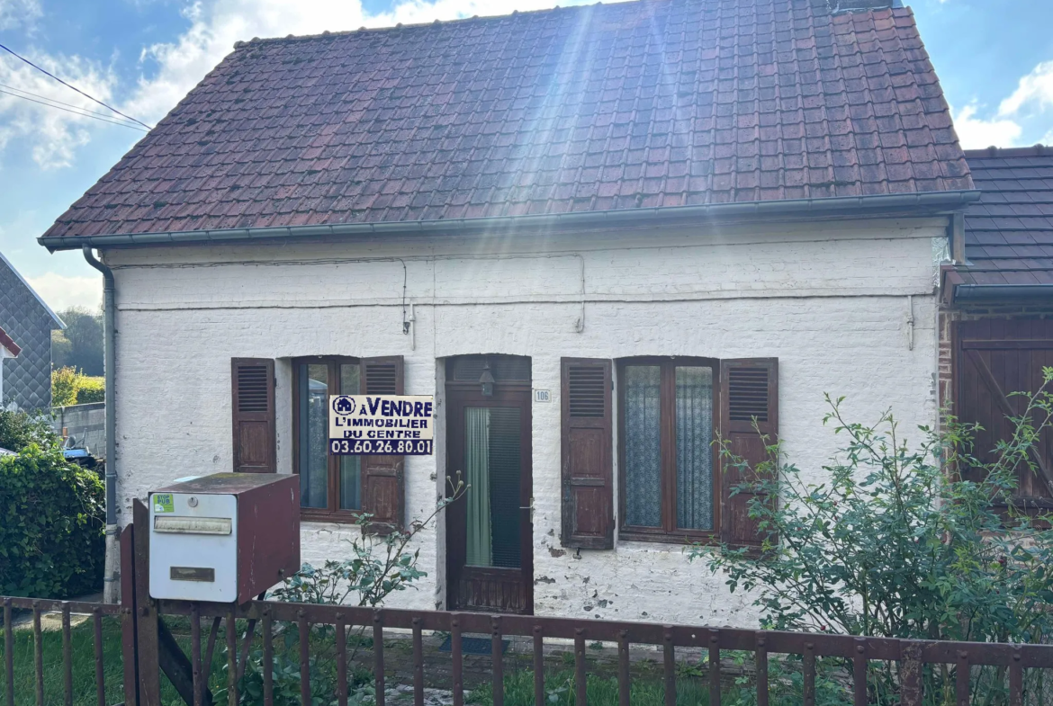 Maison à rénover à Abbeville, proche de la Bouvaque 