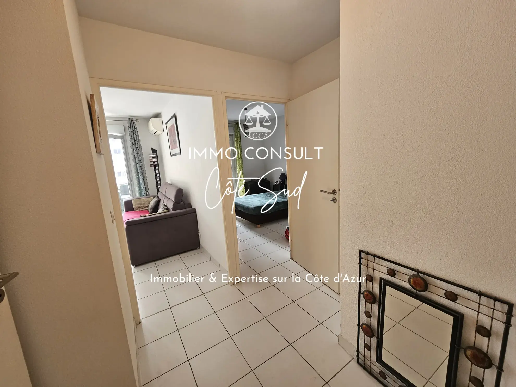 Appartement 2 pièces de 39,54 m² à Nice avec terrasse et garage 