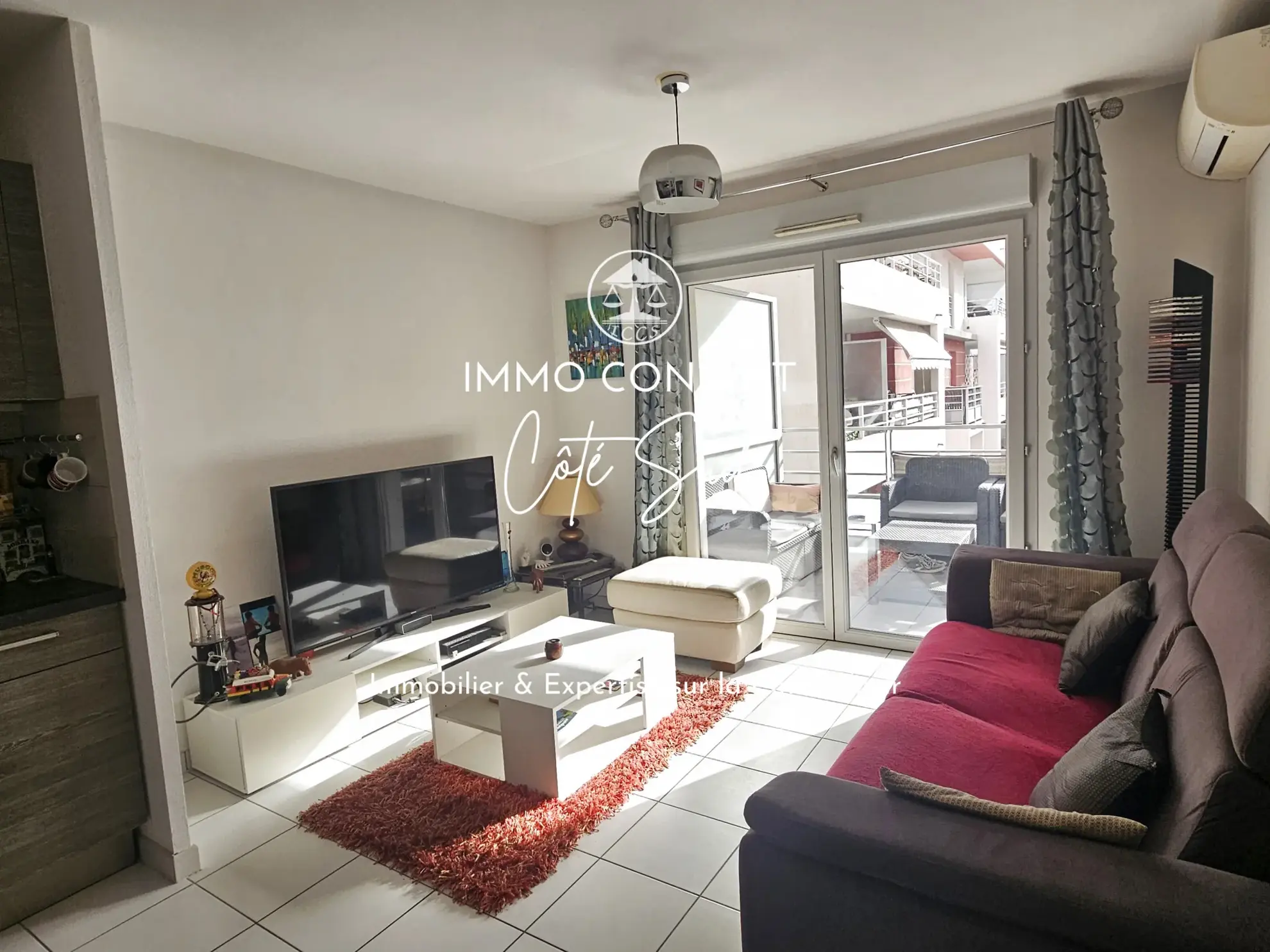 Appartement 2 pièces de 39,54 m² à Nice avec terrasse et garage 