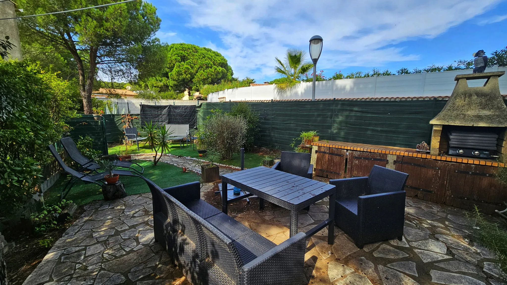 Appartement T2 avec jardin et vue mer au Cap d'Agde 