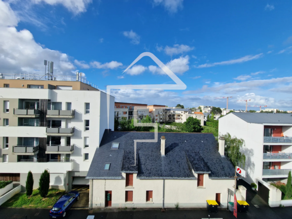 Appartement T3 lumineux de 56m² à Nantes - Dernier étage