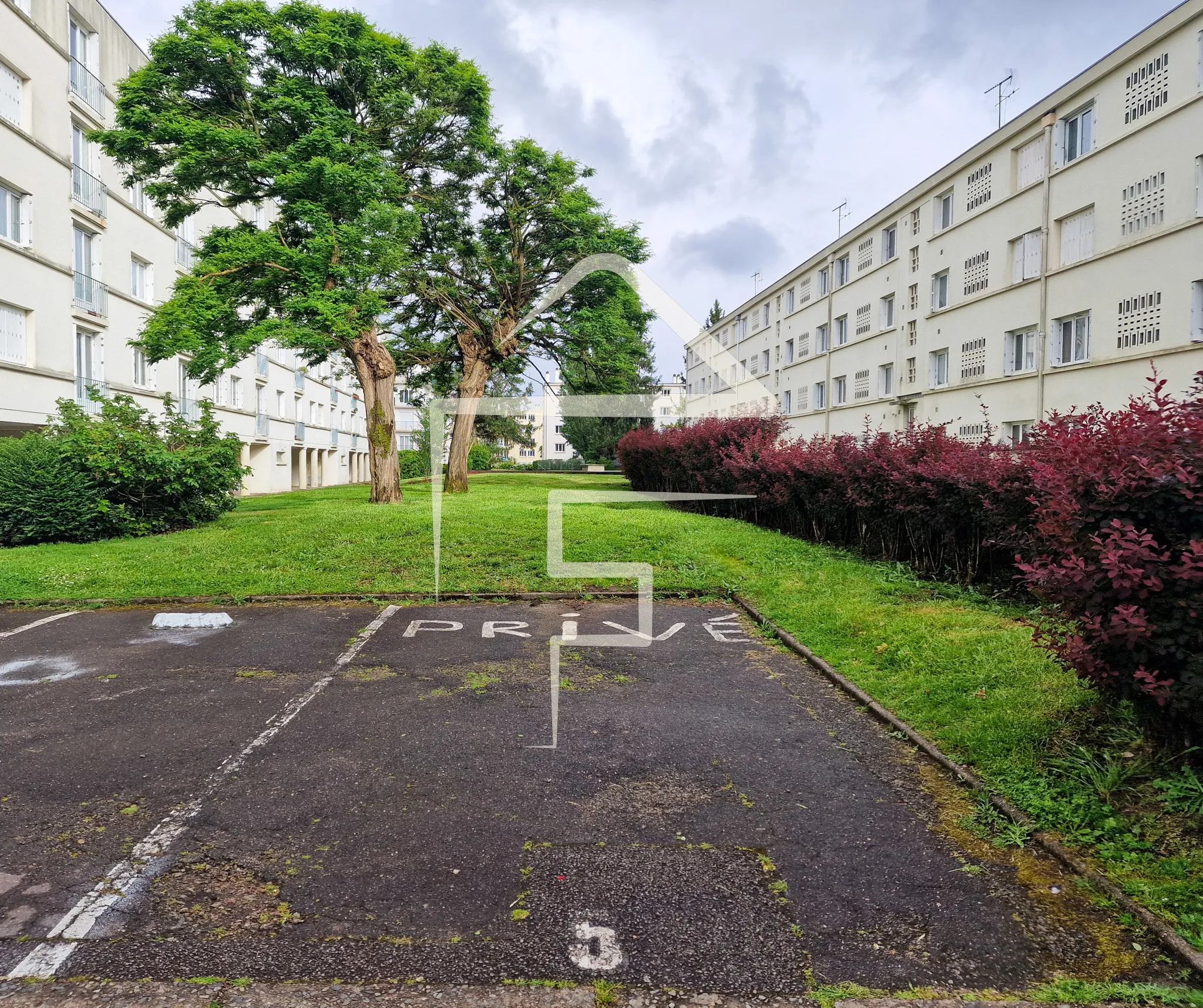 Appartement T3 lumineux de 56m² à Nantes - Dernier étage 