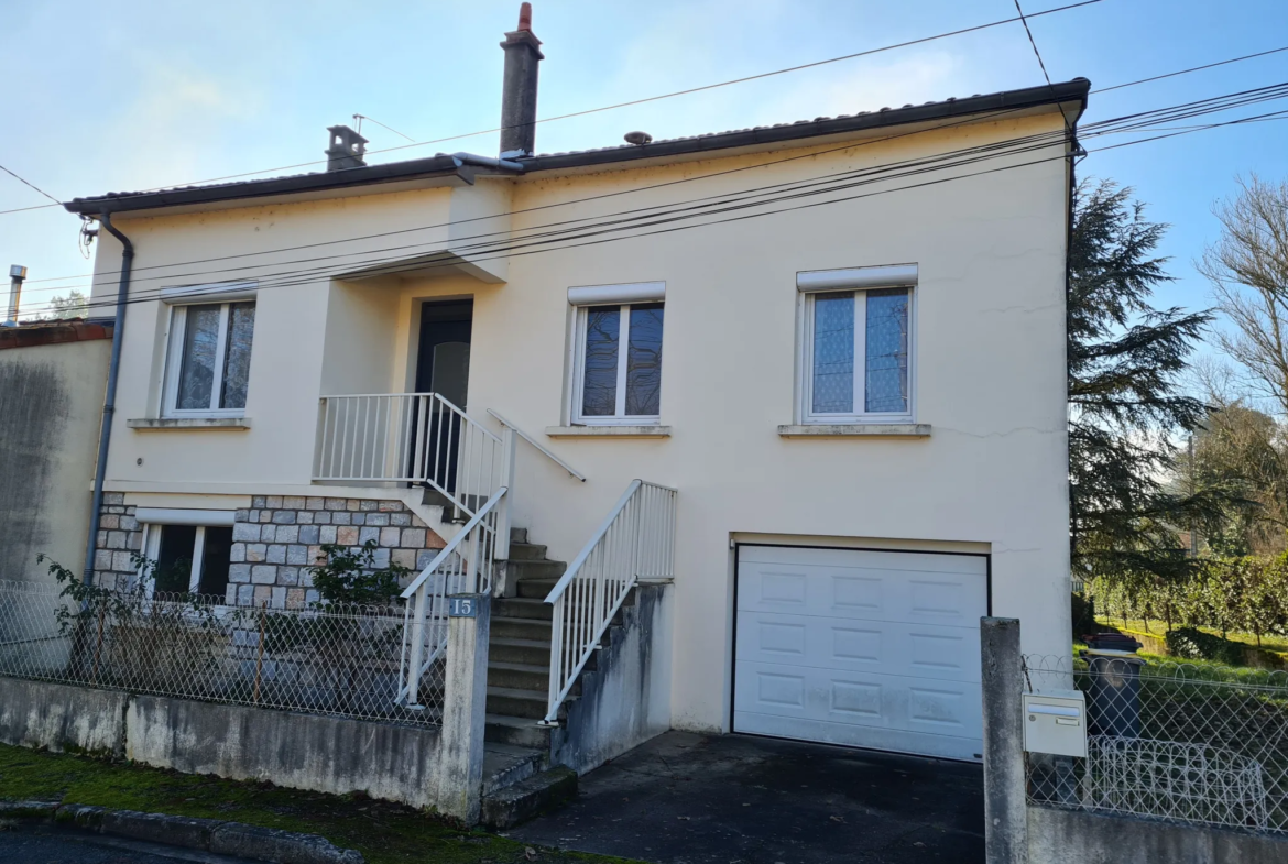 Maison des années 50 à vendre à Castres - 3 chambres et jardin 