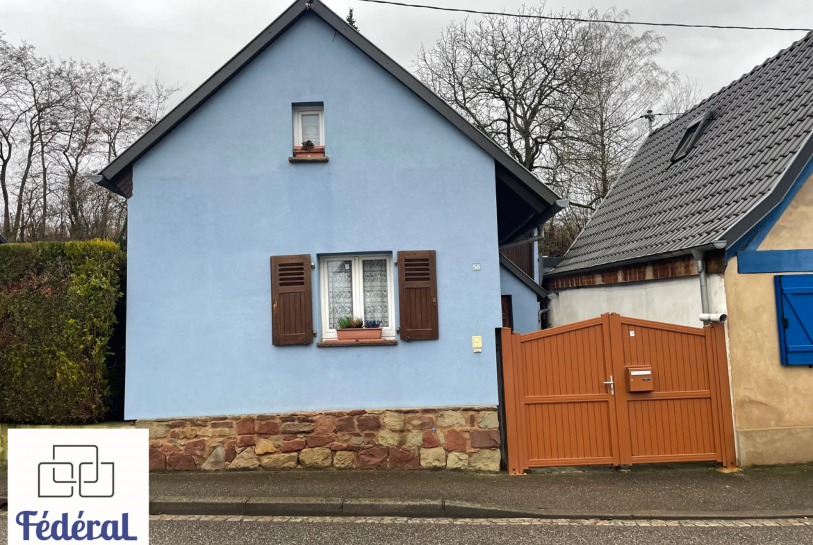 Maison F3/4 à vendre à Eckwersheim - 81m² avec jardin 