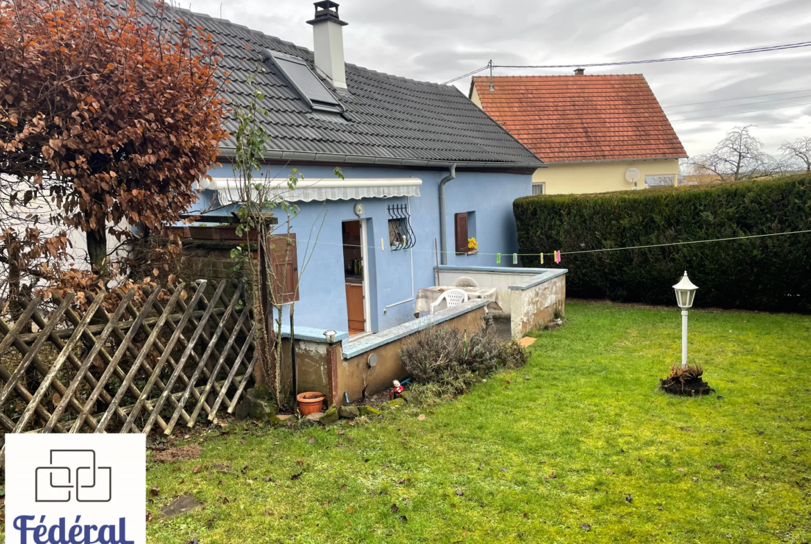 Maison F3/4 à vendre à Eckwersheim - 81m² avec jardin 