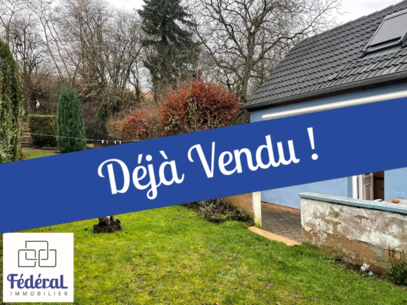 Maison F3/4 à vendre à Eckwersheim - 81m² avec jardin