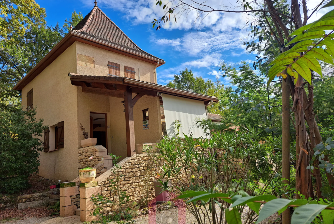 Belle maison de 130 m² à Prayssac avec 4 chambres et sauna 