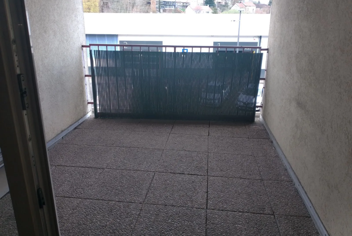 Vente appartement T2 avec balcon à Villerupt 