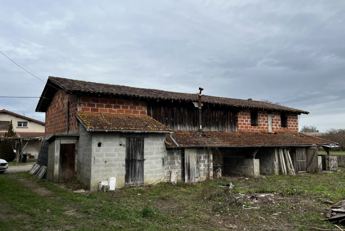 Ancien séchoir et grange à transformer en habitations à Bazas 