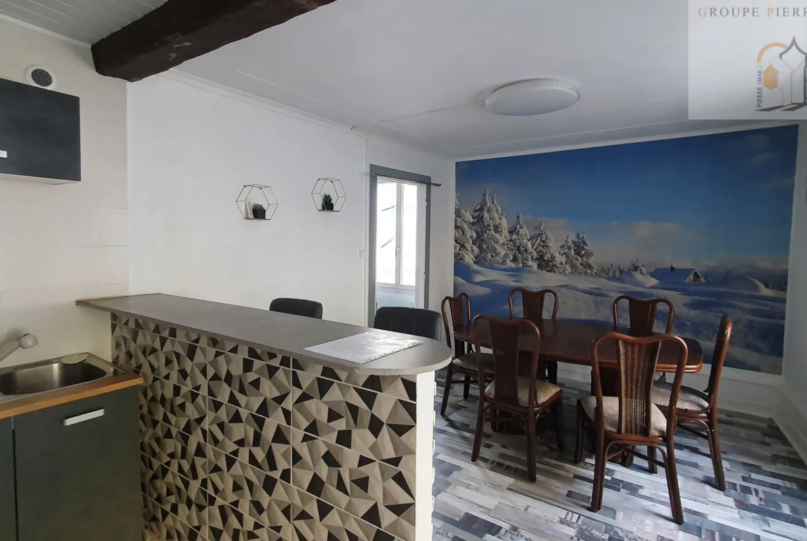 Charmant appartement triplex de 83 m² au cœur de Morez 