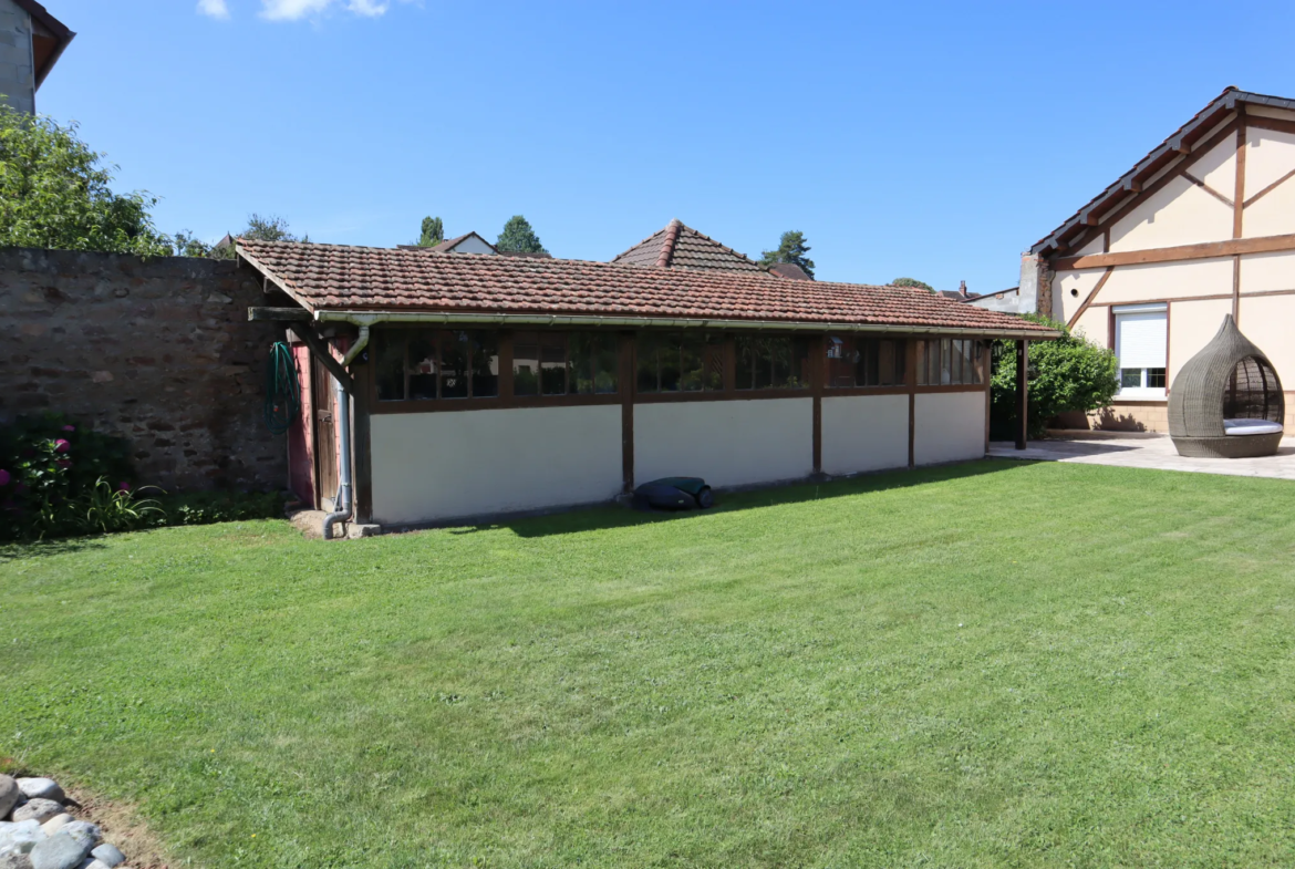 Maison avec beau jardin à vendre à Autun 