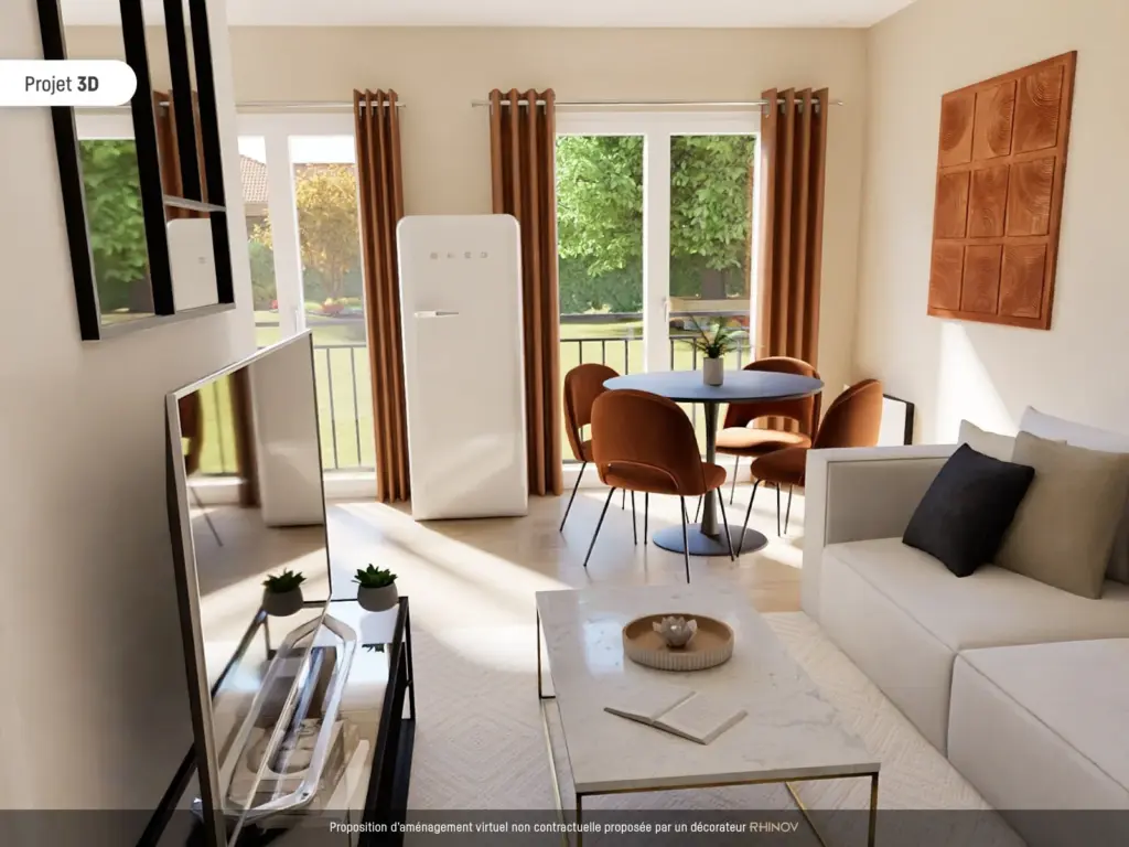 À vendre - Appartement T2 de 43.22 m² à Castillon la Bataille (33350)