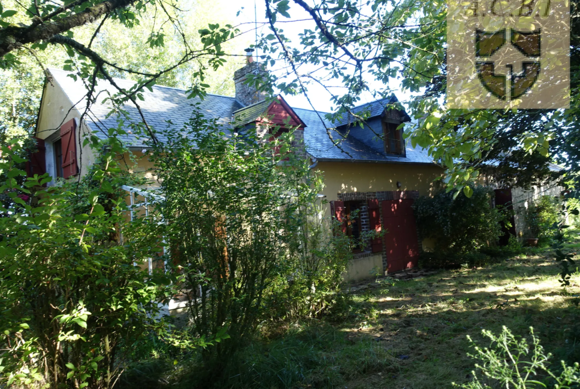 Maison isolée en campagne près d'Oucques avec jardin 