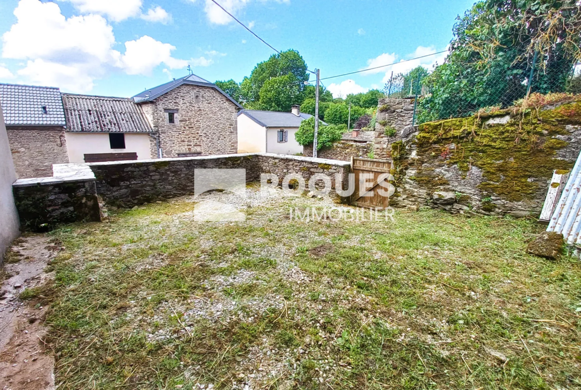 Maison à rénover avec terrasse et jardin près de Salles-Curan 