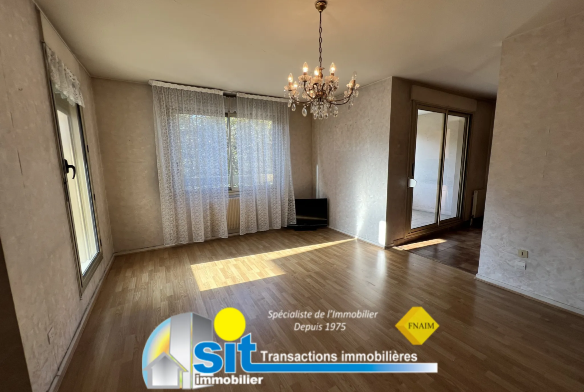 Appartement T4 spacieux avec vue sur Rhône à Vienne 