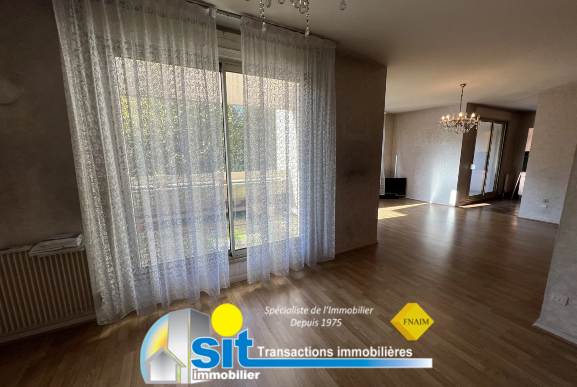 Appartement T4 spacieux avec vue sur Rhône à Vienne 