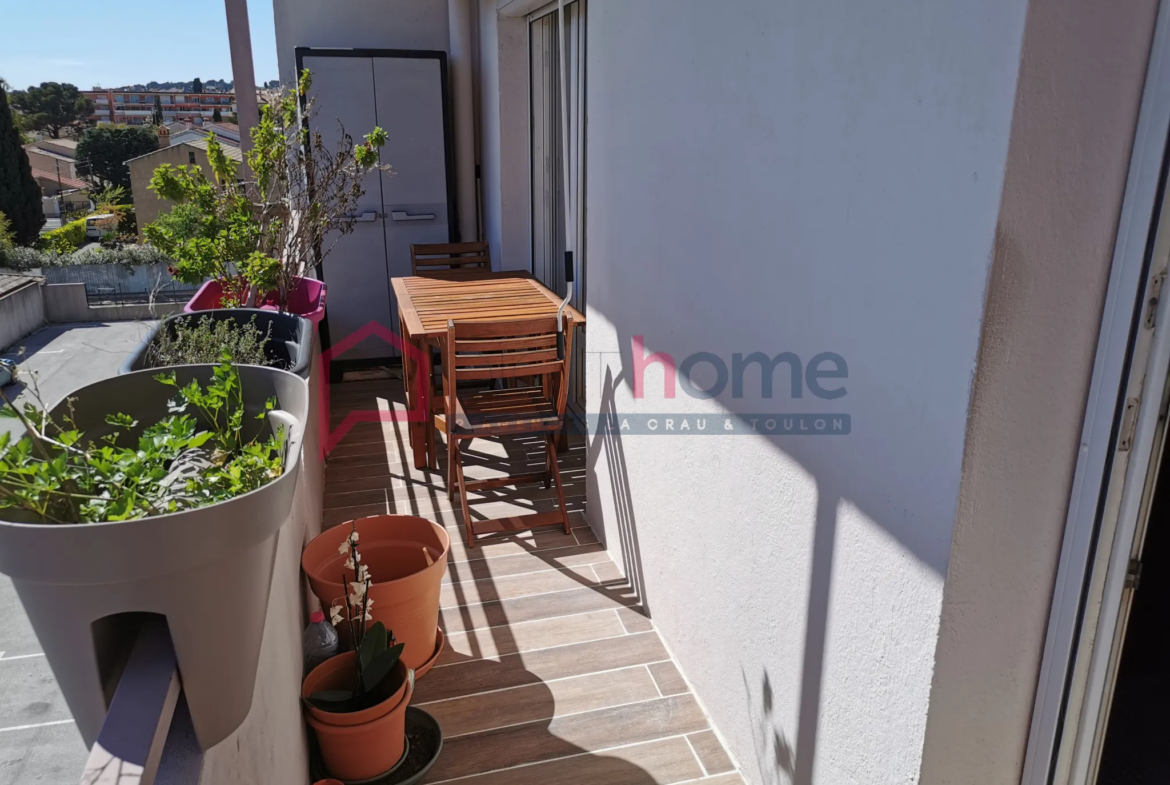 T3 à La Garde avec balcon orienté sud au calme 