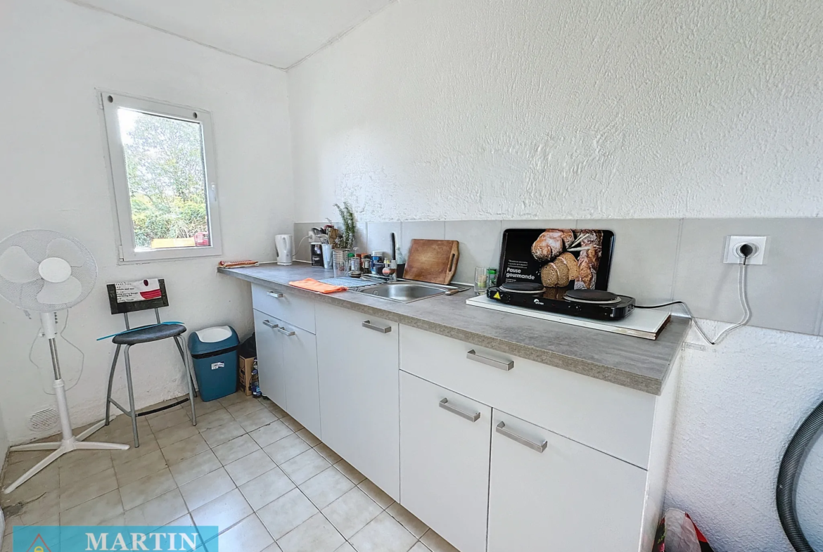 Appartement T2 avec jardinet et parking à Ceret 