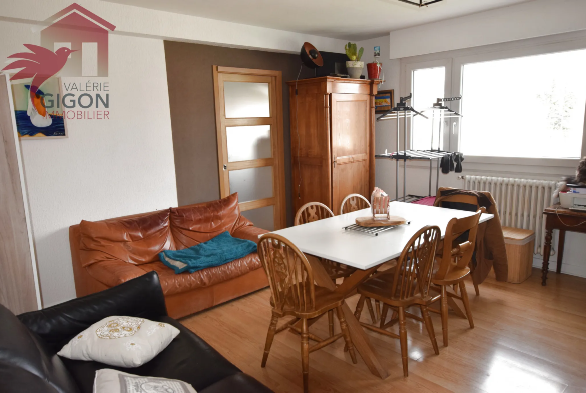 Appartement F4/5 lumineux à vendre à Montbéliard - La Prairie 