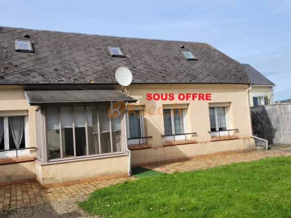 Maison de plain-pied à vendre à Goderville près du centre-ville