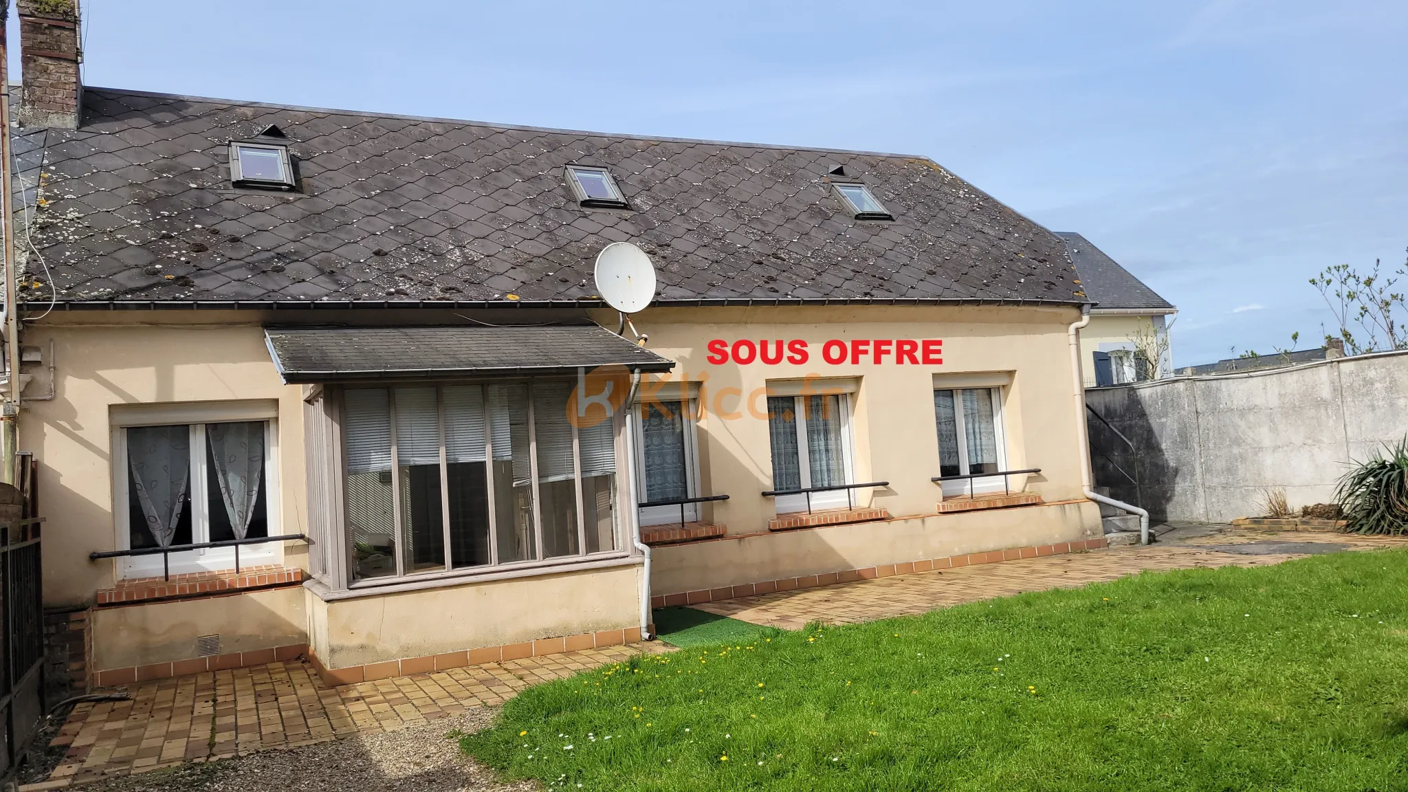 Maison de plain-pied à vendre à Goderville près du centre-ville 