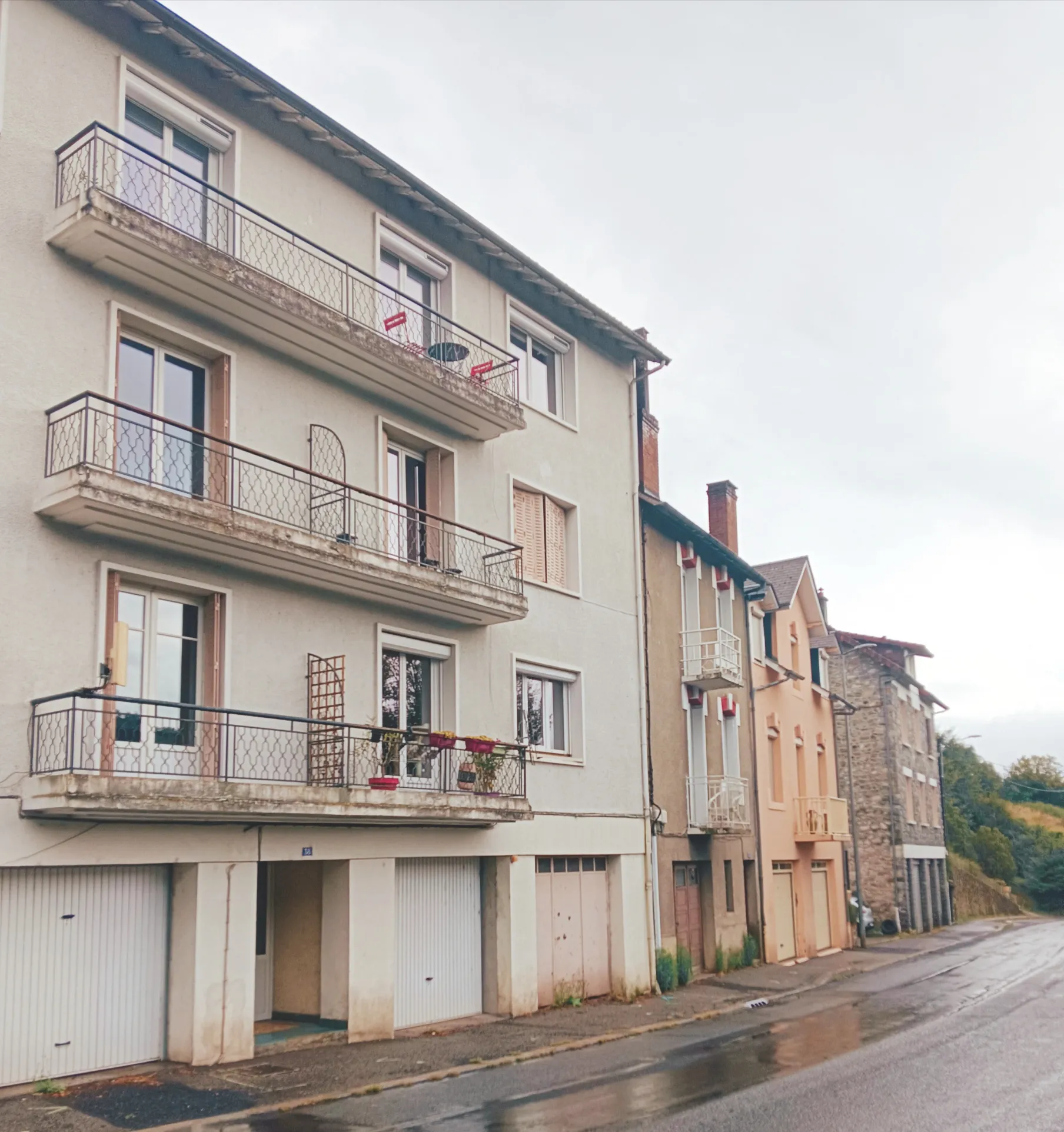 Appartement T3 avec Balcon, Garage et Cave à Tulle 