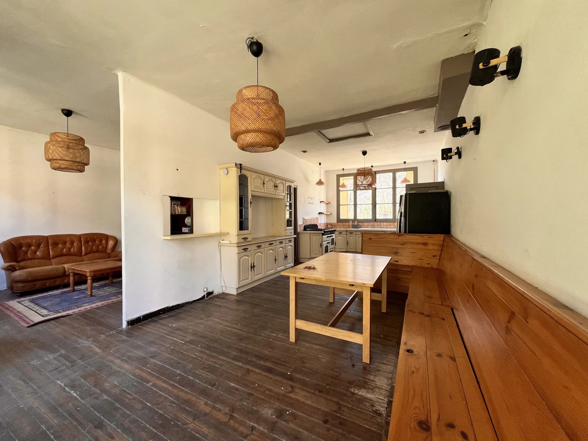 Maison ancienne avec piscine chauffée à Le Tech, en pleine nature 